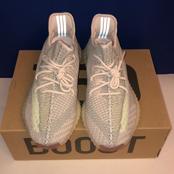 β¨πHPx2πNIB Yeezy Boost 350 V2 βCitrinβ - Picture 4 of 8